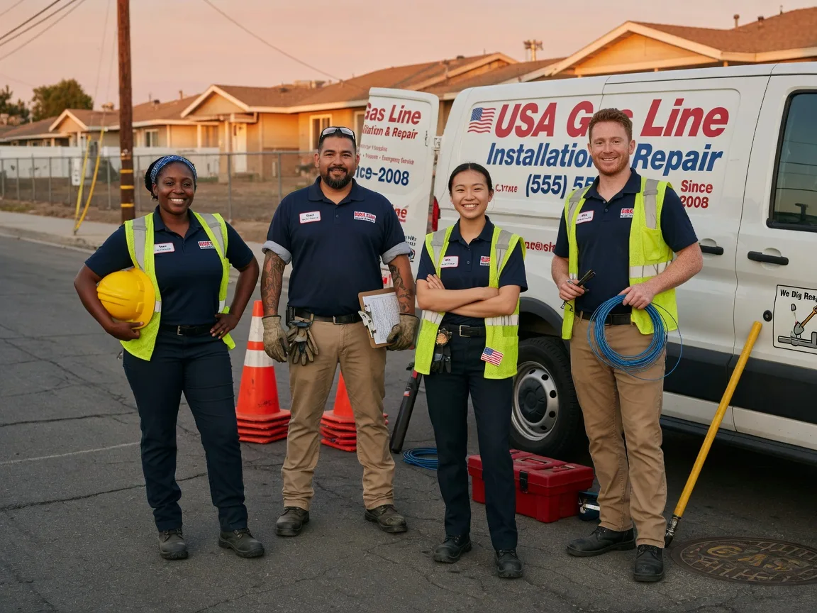 Gas Line Installation company in Scotland, GA